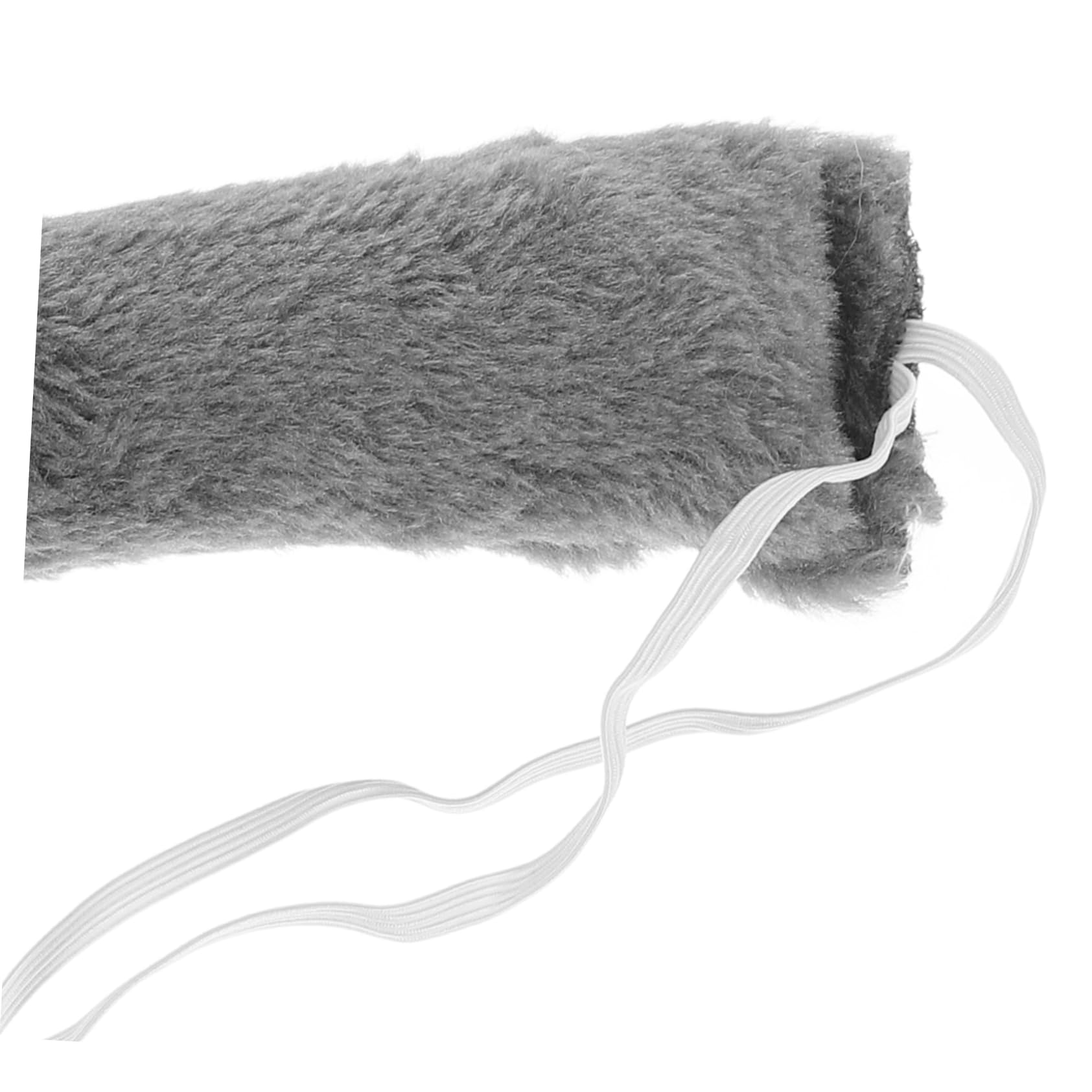 3-teiliges Koala Kostüm Set – Ohr-Haarband, Fliege & Schwanz, Grau, Für Cosplay & Partys