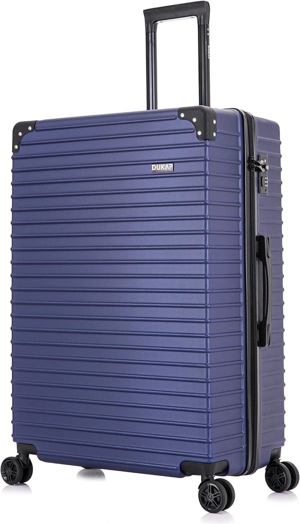 DUKAP tour Luggage With Ergonomic GEL Handle| Spacious Traveling Suitcase, Travel Suitcase with TSA Combination Lock | 28 Inch Large Lightweight Spinner Luggage | Blue
