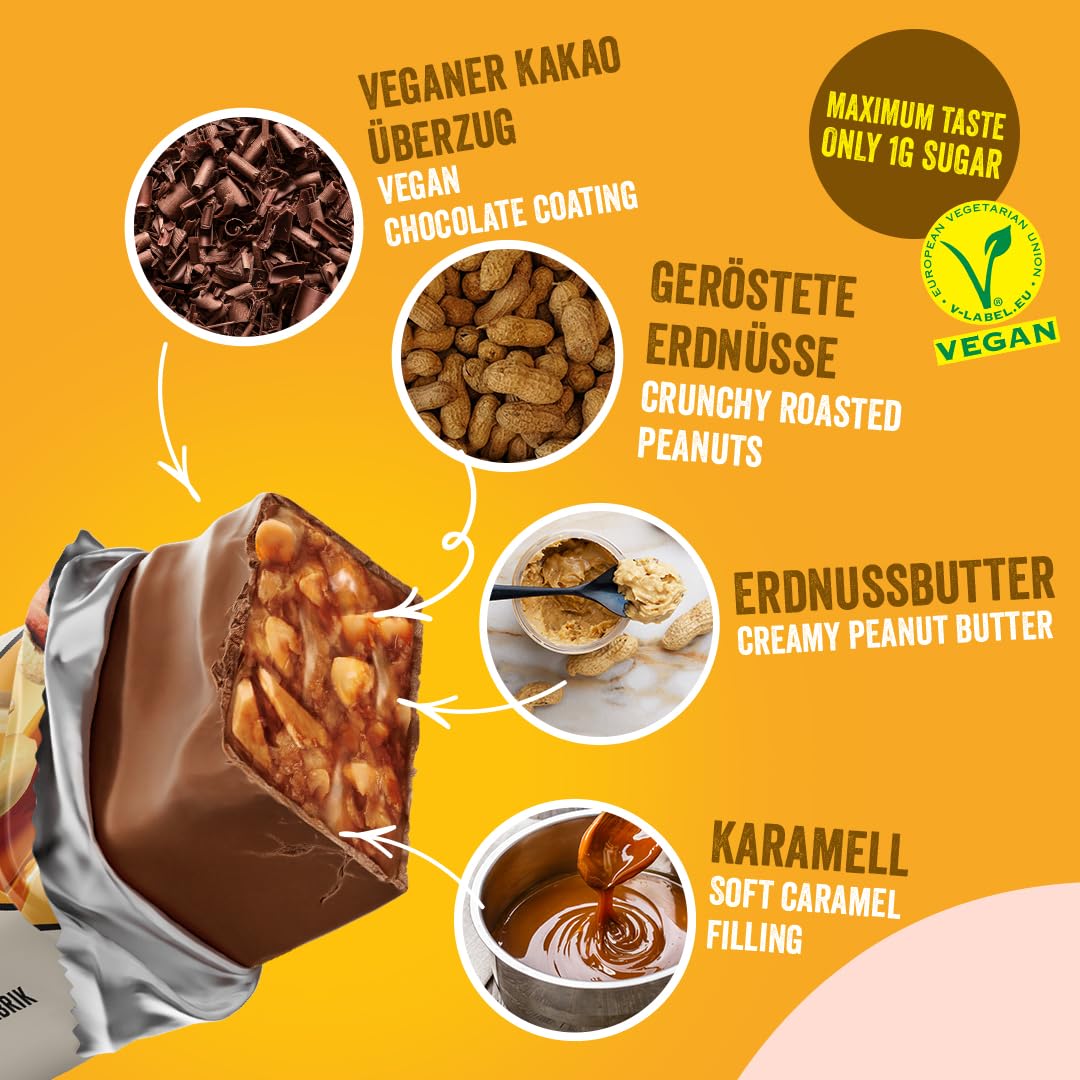 KETOFABRIK ketogene Lebensmittel - Schokoriegel | Schoko Erdnuss | 3x30g | Schokolade mit nur 1g Zucker pro Keto Riegel | Ohne Zuckerzusatz | Snack kalorienarme Süßigkeiten für Diät