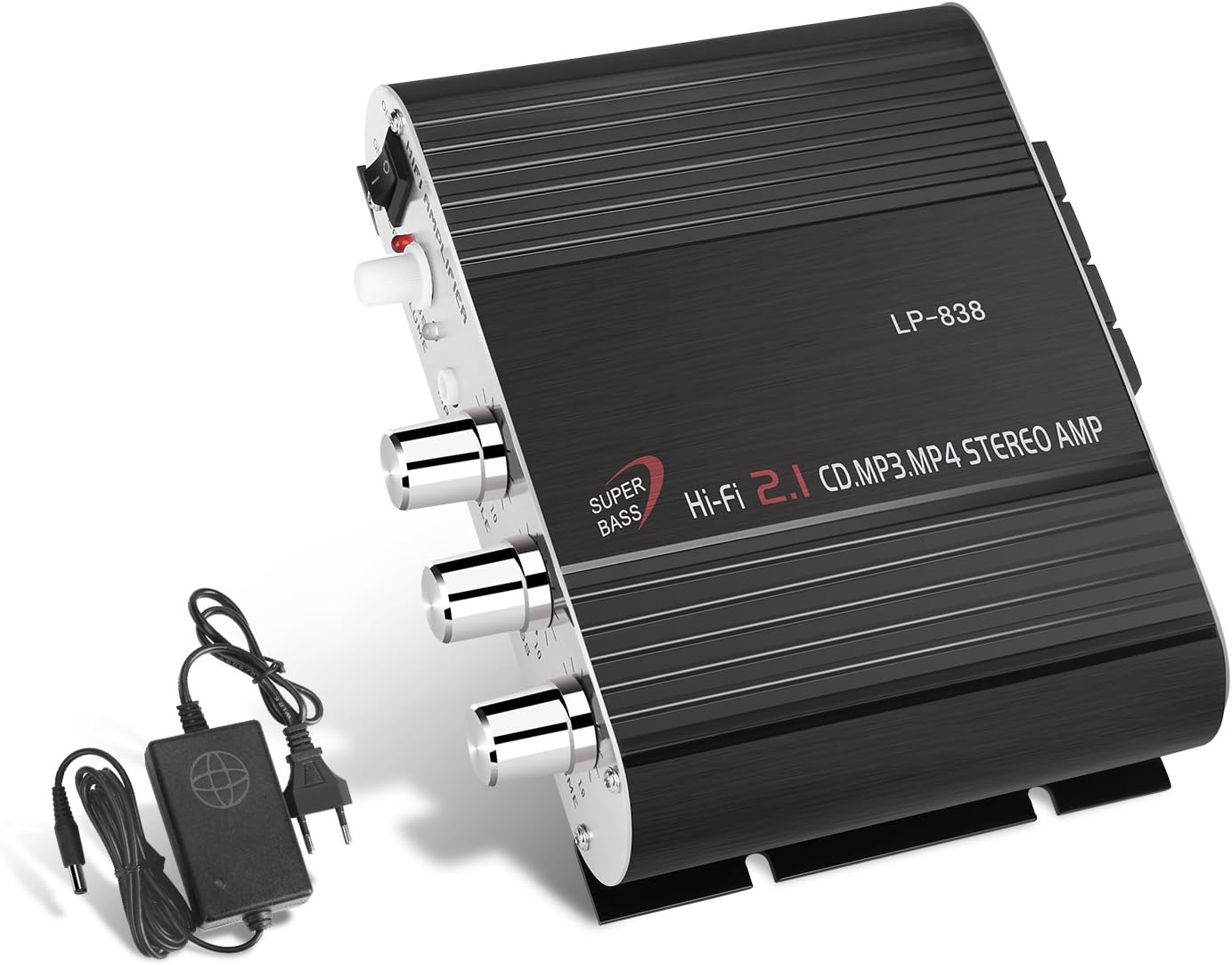 Amplificatore a 4 canali per moto