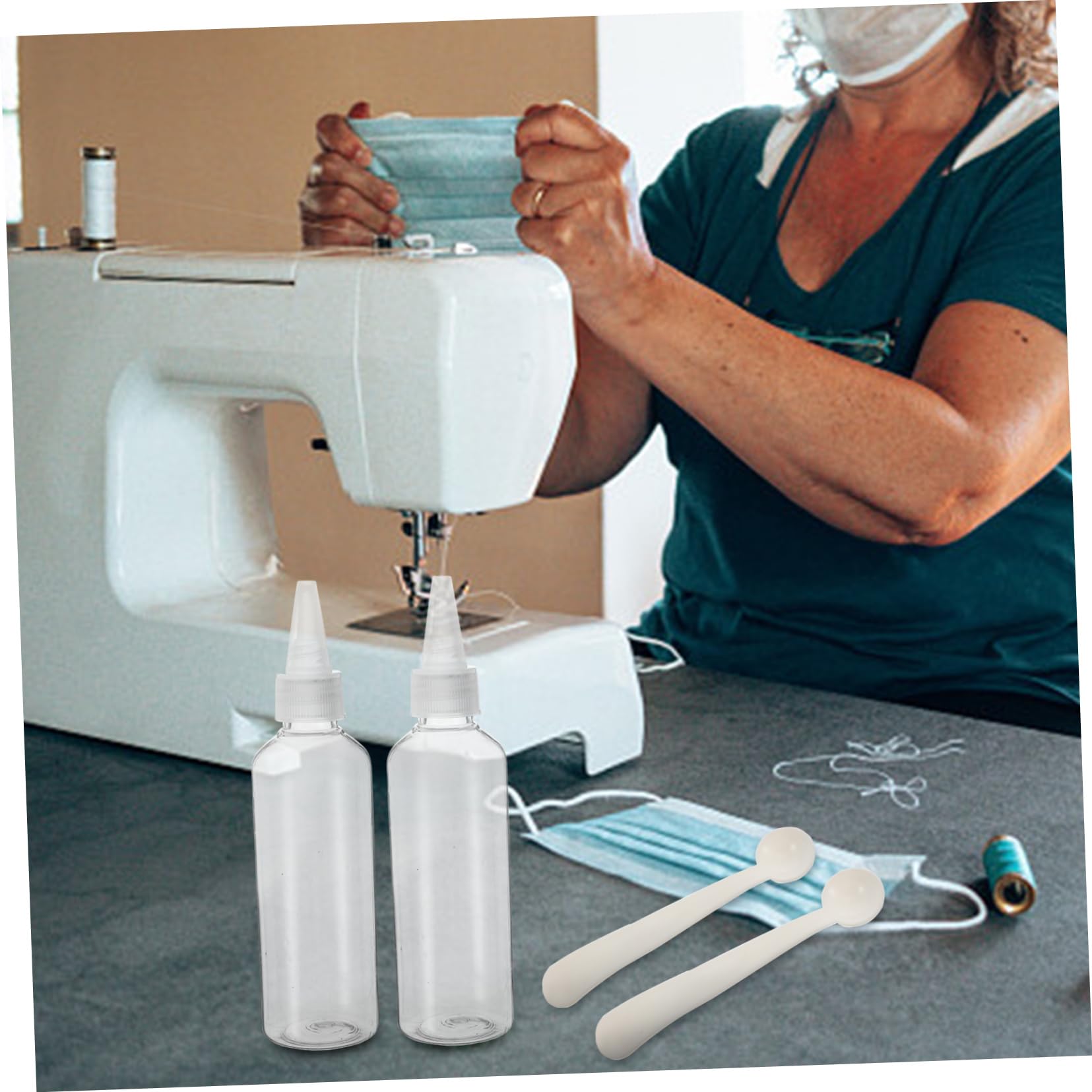 NUOBESTY 1Set Tie Dye Kit with Gloves Bags DIY Dying Supplies for Creative Fun for Shirts Scarves and Group Activities