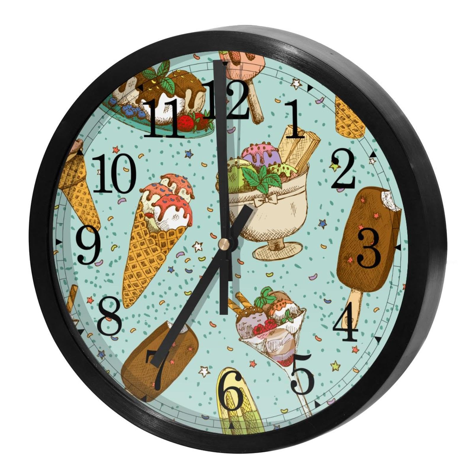Horloge murale silencieuse sans tic-tac pour retrouver le calme au bureau