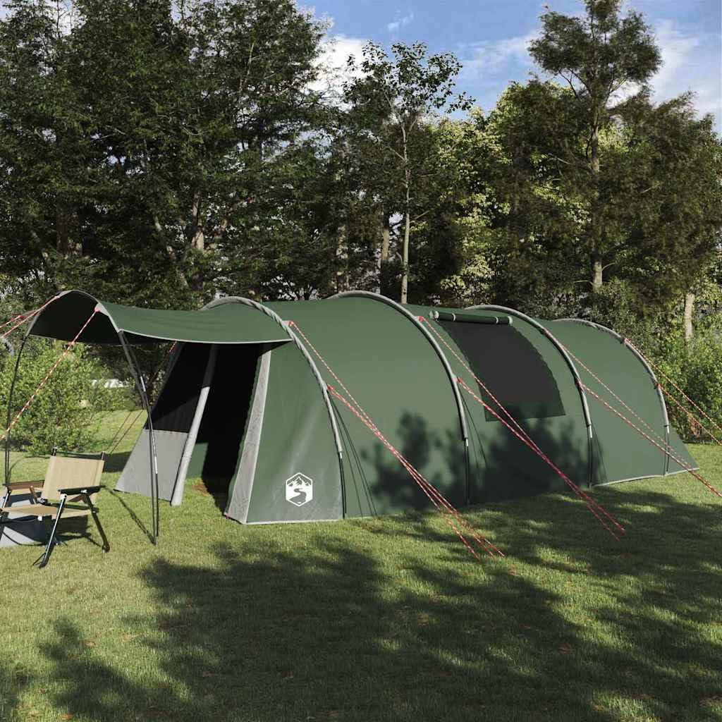 Zielony namiot tunelowy 4 osoby 740x370x220 cm