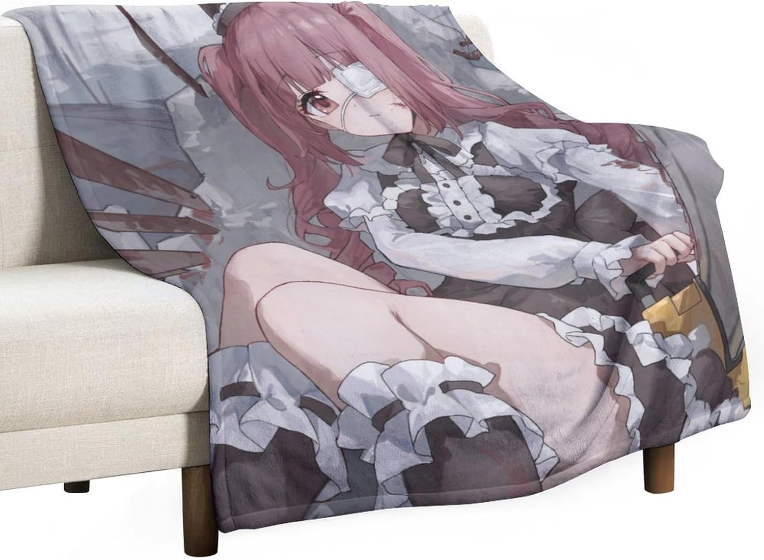 邪神ちゃんドロップキック 毛布 シングルサイズ マイクロファイバー 高精細プリント柄 フランネル オールシーズン 洗える 軽量・静電