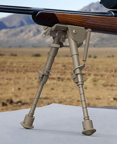 Miniatura 6 de CVLIFE Bípode táctico ajustable de 6 a 9 pulgadas, tierra oscura plana