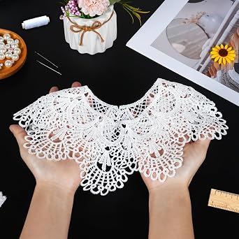 新品未使用【IENA×MARGE】lace embroidery collar 71YWbRYCWpL._AC_SX342_.jpg