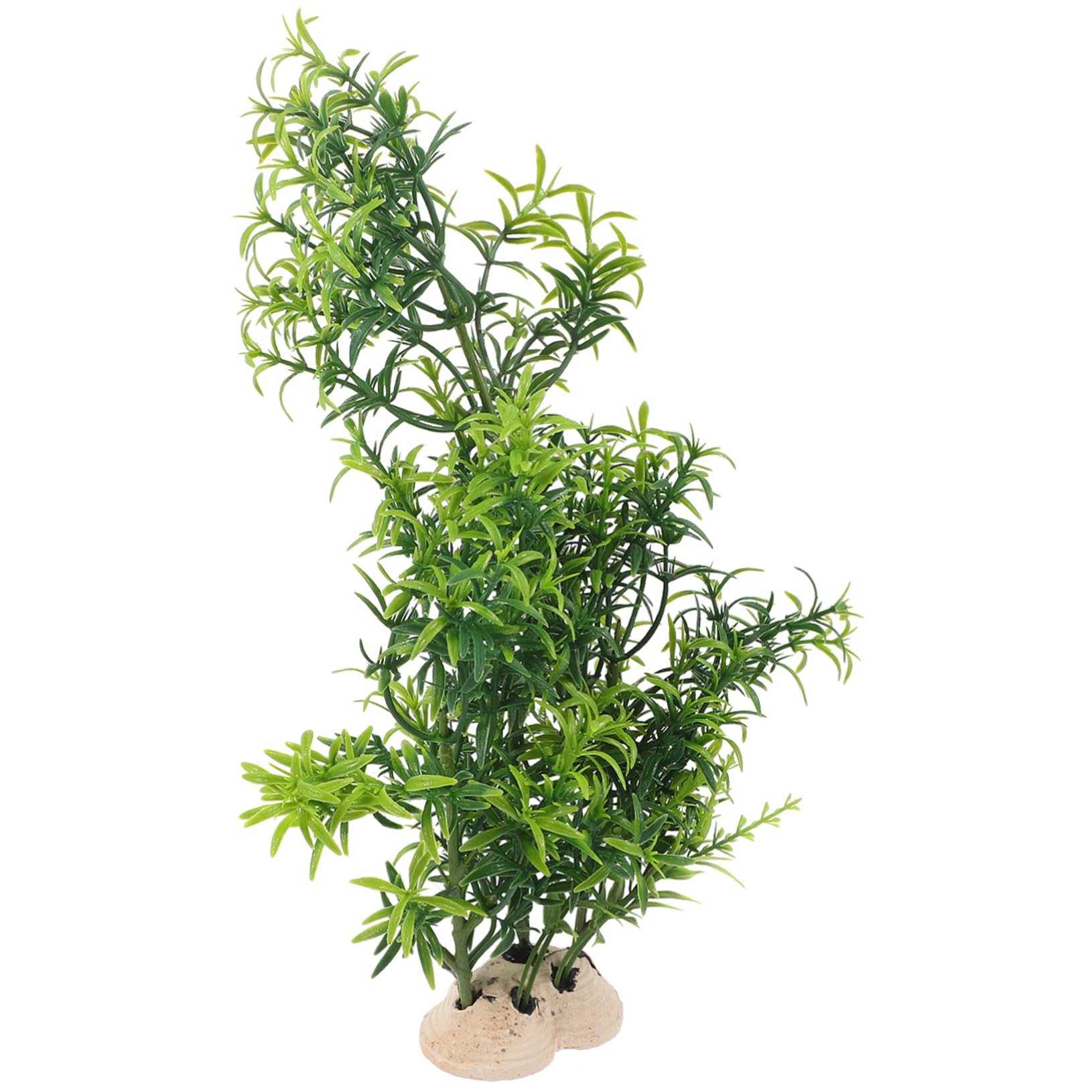 Sosoport 2piezas Acuario Decoración De Plantas Artificiales Bonsái De Pino Falso para Acuarios y Terrarios Accesorios De Paisajismo Acuático Diseño Lifelike para Peceras y Reptiles