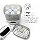 Baby Brezza Bottle Sterilizer and Dryer Advanced – 33% Faster - Largest Capacity Steam Sanitizer - Universal Sterilization Machine for All Bottles + Pump Parts - HEPA Air Filter Product Image 3