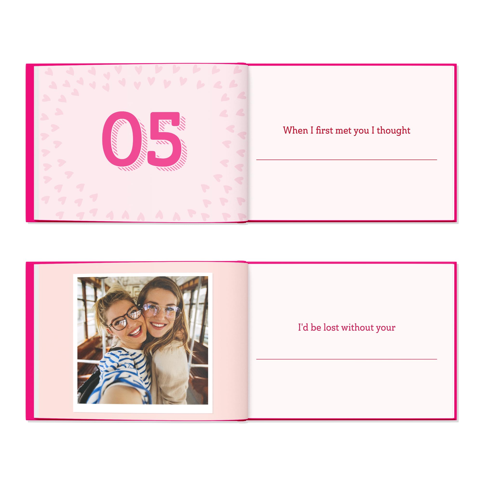 What I Love about Bestie Book - Best Friend Unique Gifts For Women, Friendship Gifts For Women - Best Friend Birthday Gifts - Personalized Christmas Gifts for Best Friends Fill-in-the-Blank Journal - Image 4