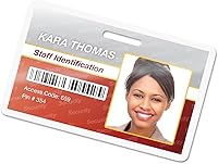 Vista 1 de Fellowes 52050 Bolsas de laminación, 7 mil, 2 5/8 x 3 7/8, tamaño de identificación, 100/paquete