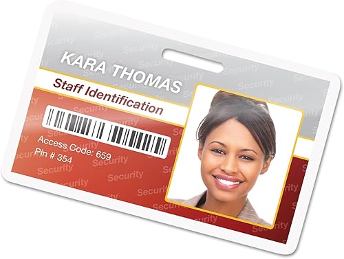 Fellowes 52050 Bolsas de laminación, 7 mil, 2 58 x 3 78, tamaño de identificación, 100paquete