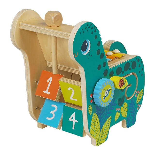 Foto 5 de 8 de Manhattan Toy Wooden Dinosaur Toddler and Preschool Musical Instrument and Activity Toy with Xylophone