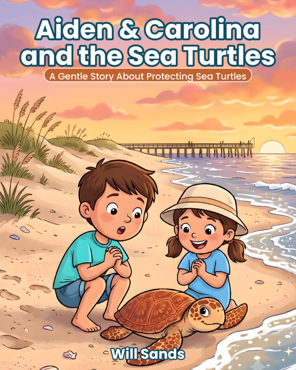 Aiden & Carolina and the Sea Turtles: A Gentle Story About Protecting Sea Turtles