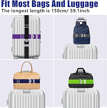 Amazon.com | SOWPOPY Travel Belt for Luggage, Add a Bag Luggage
