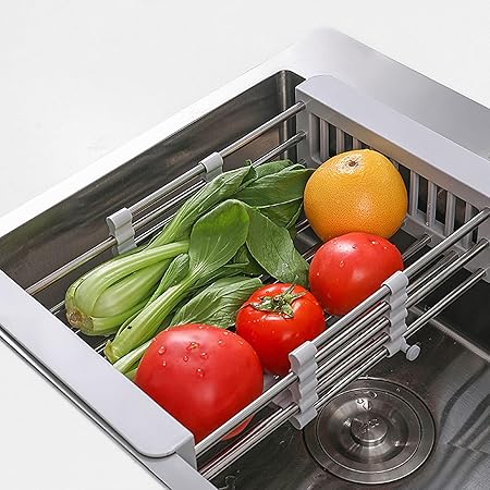 Amazon.com - Dowell Kitchen Sink Dish Drying Racks Holders Drainer ...