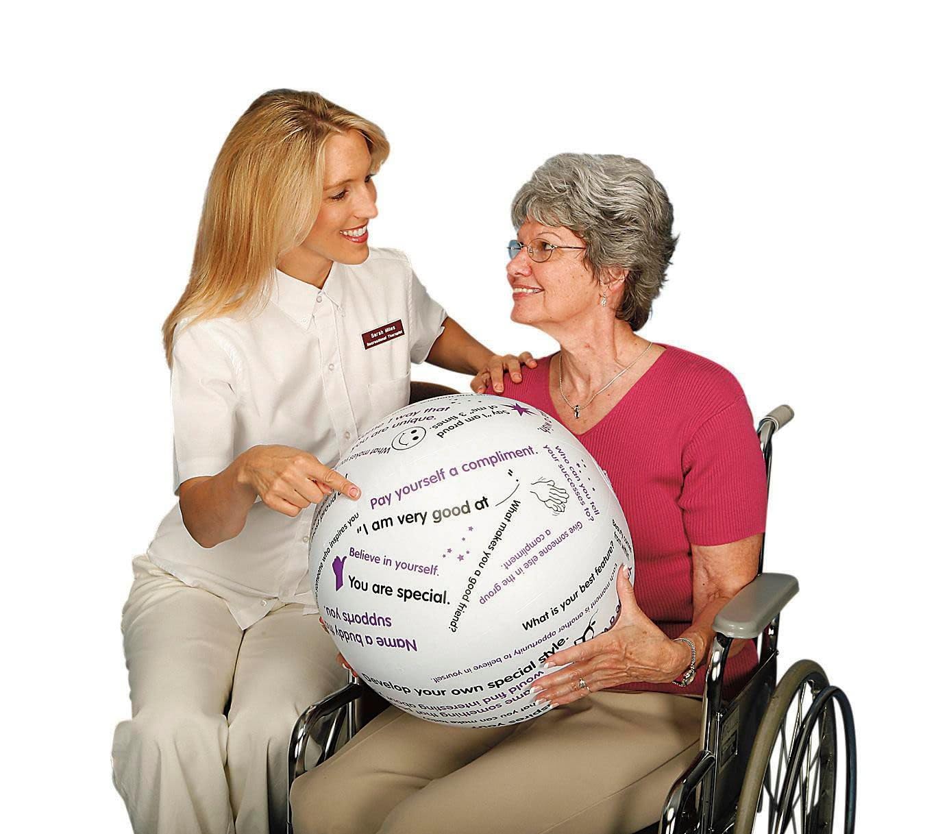 S&S Worldwide Toss 'n Talk-About Me Ball
