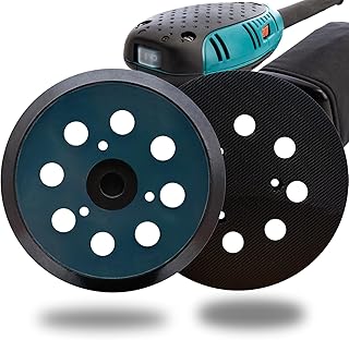 2 Pack 5 Inch Dia 8 Hole Sander Hook and Loop Replacement Sanding Pad For Makita BO5010, BO5030/K, BO5031K, BO5041K, XOB01Z Random Orbit Sander- Sander Backing Pad