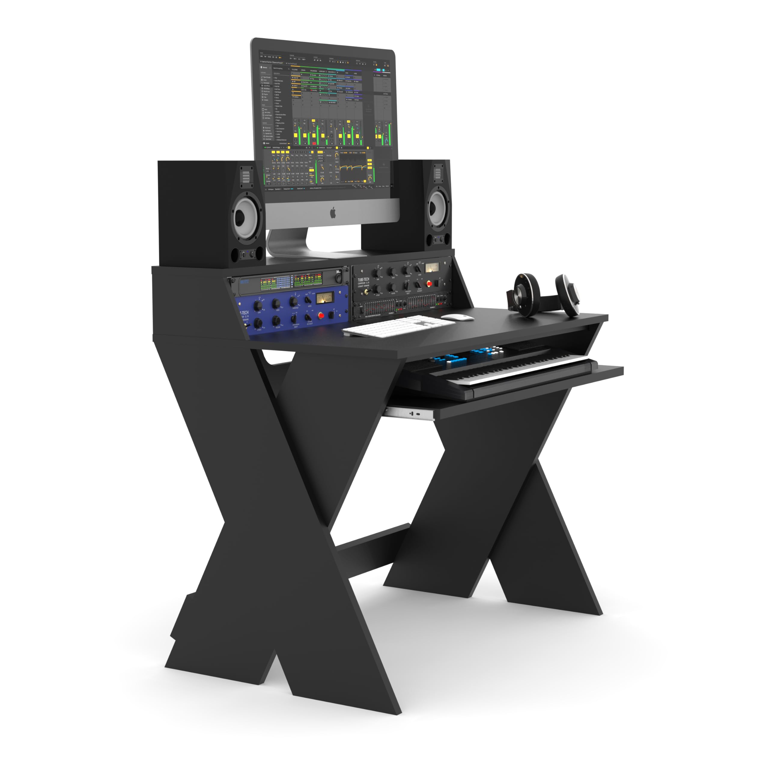 Glorious Sound Desk Compact Black - Bureau de Studio
