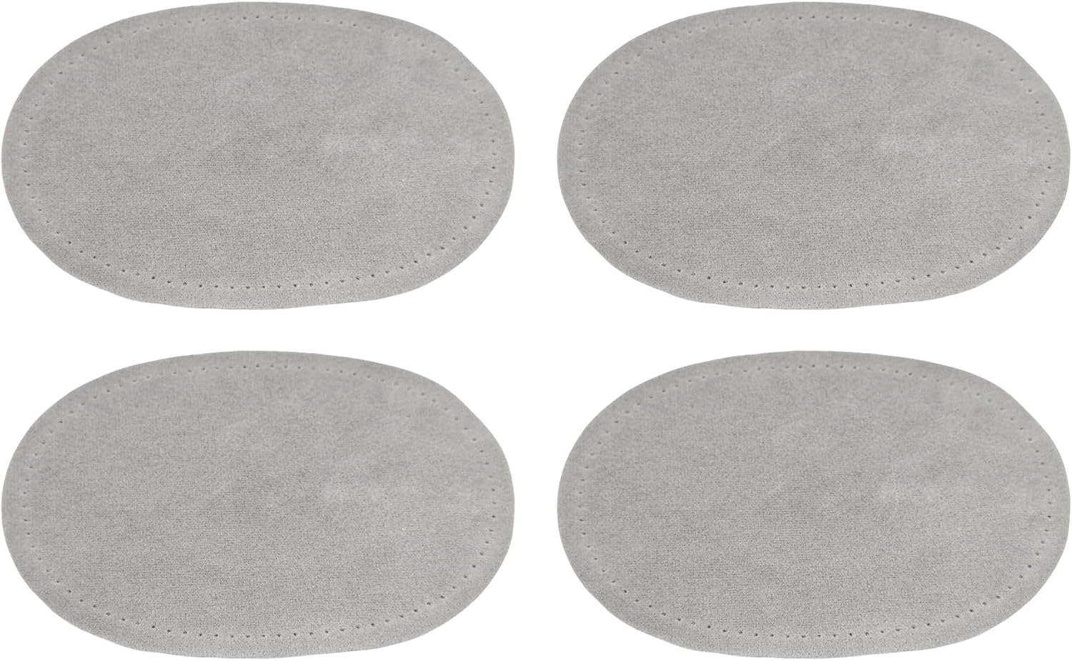 pson 2Pairs 14x9cm Oval Fabric Elbow Knee Patches, Clothing Repair Patches for Sweaters, Jackets, Jeans(Camel)