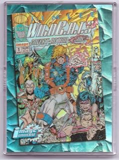 1995 Topps Image Universe Founders Series First Issue Covers Trading Card #d2 - WildC.A.T.S