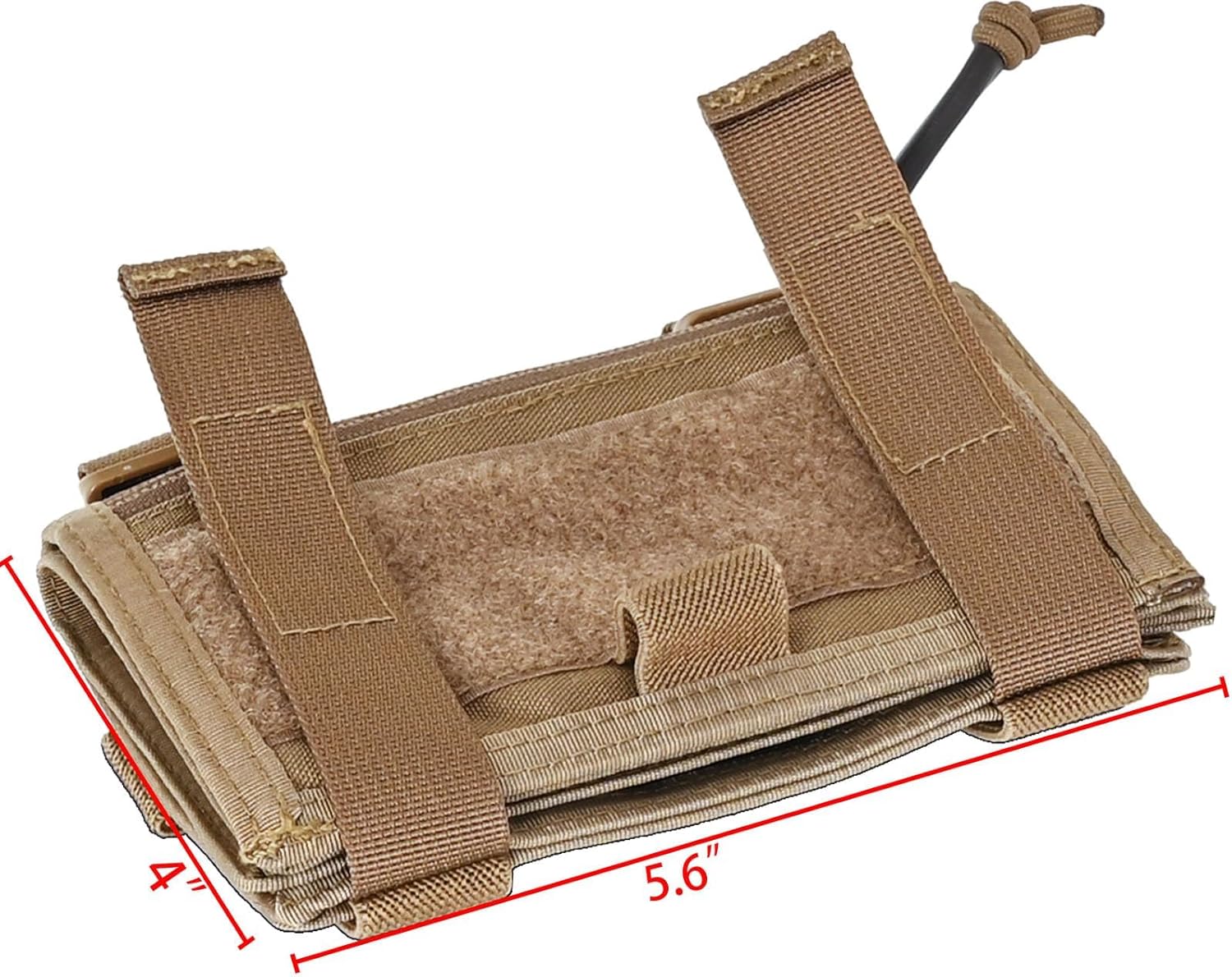 Tactical Arm Sleeve Map Pouch Case Documets Holder Wrist Case Wrist Map Holder QB Wristband Map Case Military Arm PouchTactical USA Flag Patch