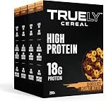 Truely High Protein Cereal Variety Pack, Pack of 4