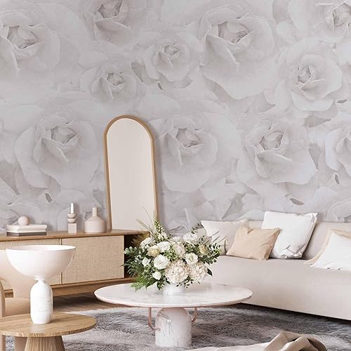 Miniatura 9 de artgeist Mural de pared prémium con diseño de flores, rosas, 138 x 101 pulgadas, tamaño XXL, no tejido, decoración de pared, impresión fotográfica,