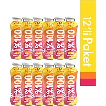 Elite Naturel Organik Elma-Portakal-Havu  Suyu, 200 ml, 12'li Paket