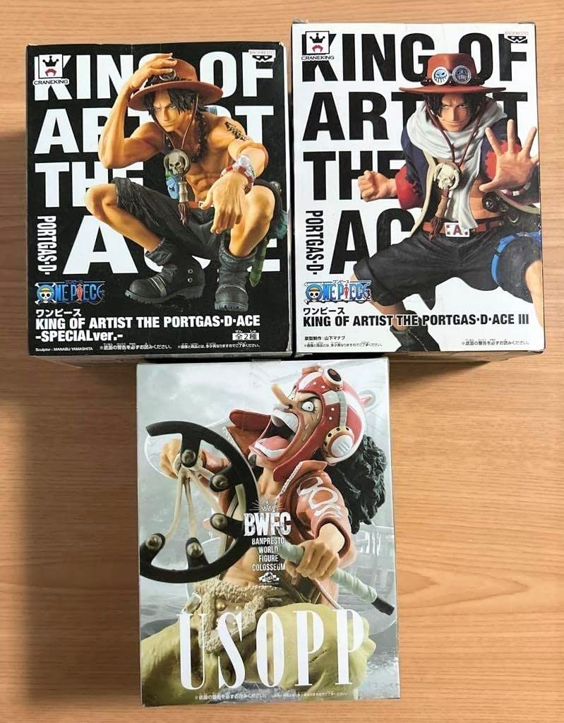 ONE PIECE ポートガス・D・エース 3体セット ONE PIECE PORTGAS D. ACE 3体セット 【楽天市場】ワンピース KING OF