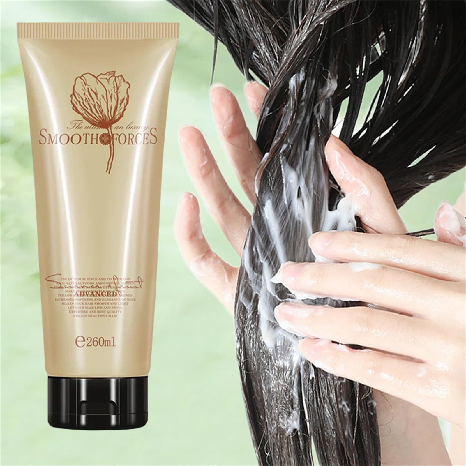 Maschera magica per capelli, Maschera per capelli con trattamento molecolare avanzato per le radici dei capelli, Idratante per capelli secchi e danneggiati, Per capelli secchi e danneggiati