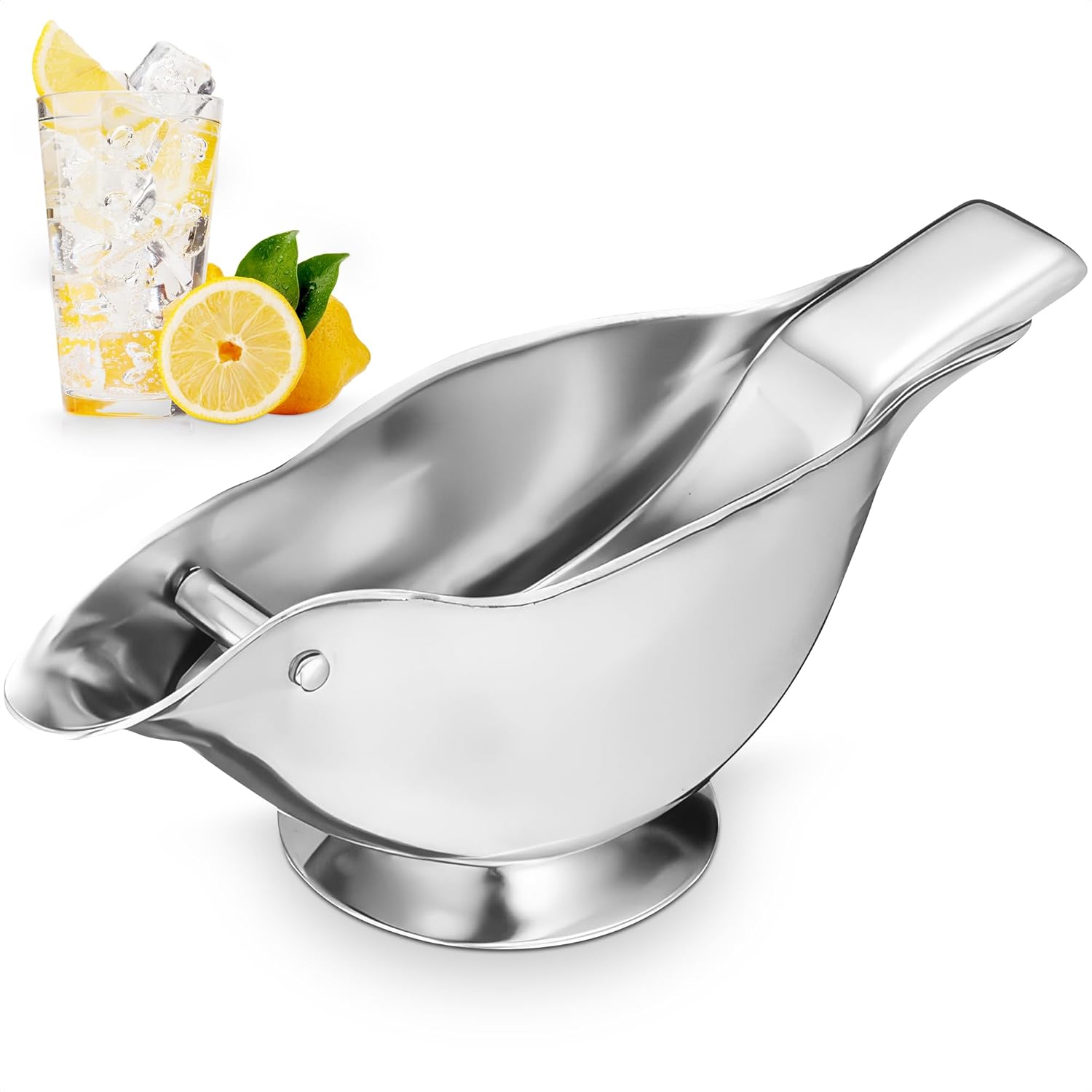 Bird Lemon Squeezer Stainless Steel Lime Juice Press Lime