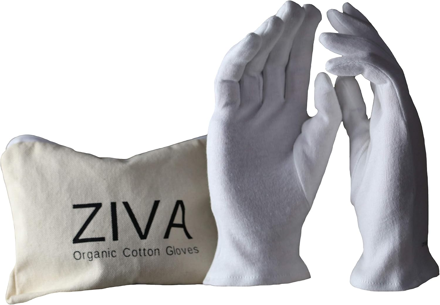100 Organic Cotton Moisturizing Eczema Gloves for Dry Hands 4 Pairs
