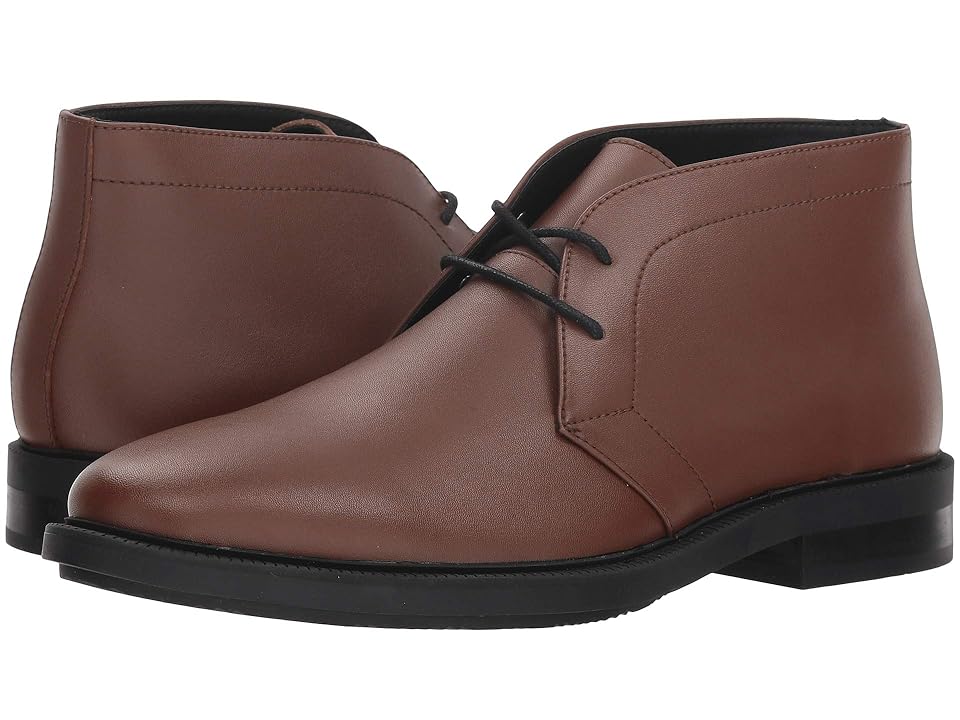 

Calvin Klein Cam (New Tan Smooth Calf Leather) Men's Shoes, Brown
