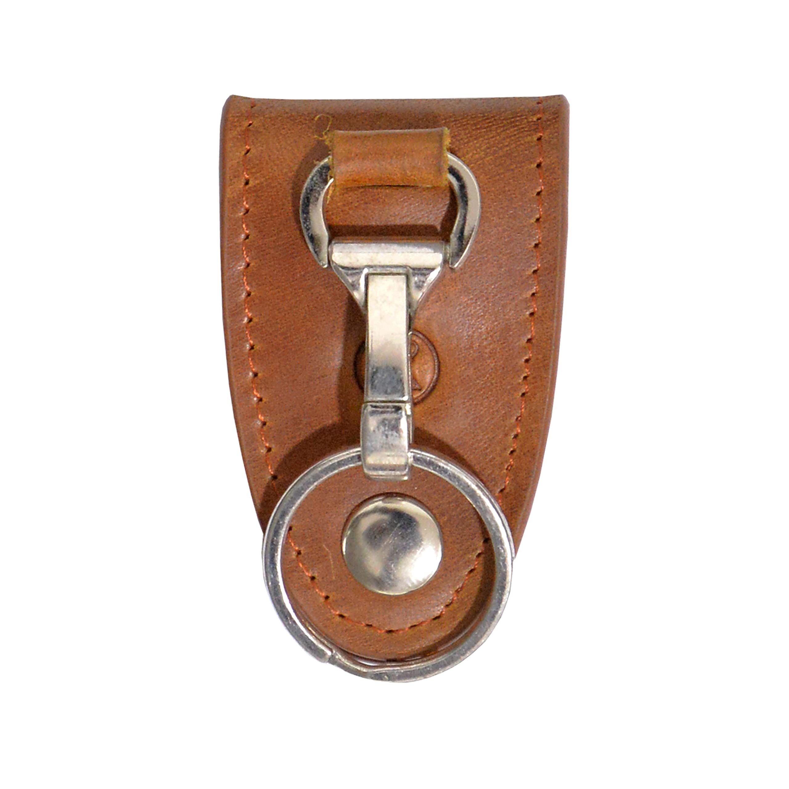 Leather Sr Keyholder Heavy Duty With Leather Belt Loop Keychain