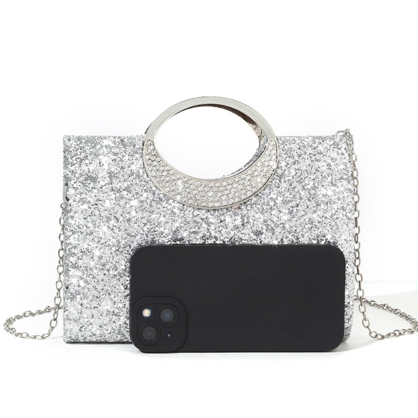Bolsos, bandolera con cadena para el