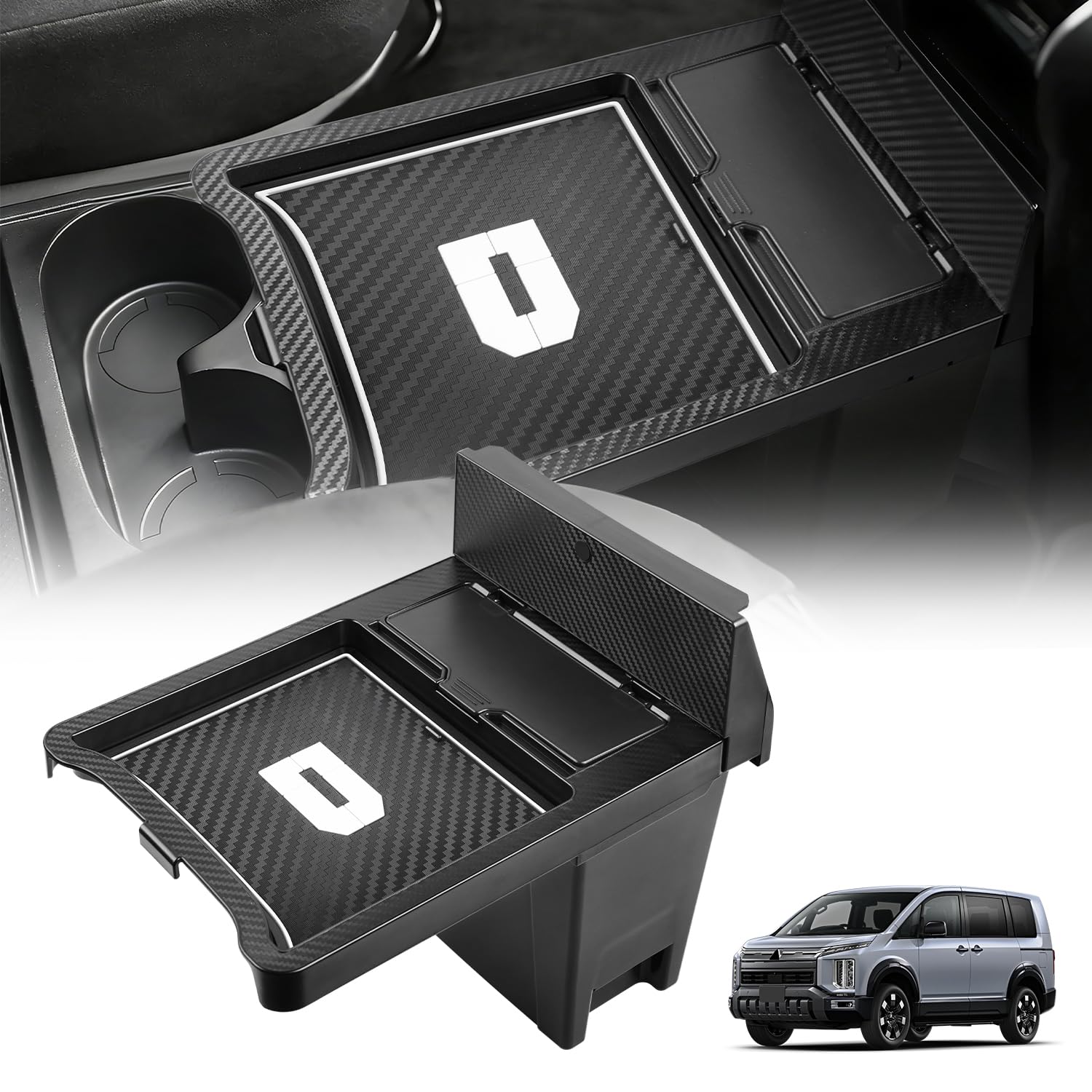 Amazon | Auto Spec 三菱 デリカ D5 専用 センターコンソールトレイ