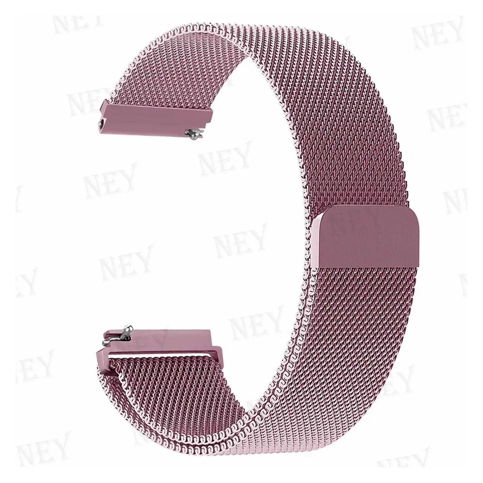 Bracelet magnétique en métal à boucle milanaise 20 mm 22 mm à libération rapide pour Samsung Galaxy Watch 6 5 4 Classic 46 47 mm Bip 5 GTR 4 3 GTS