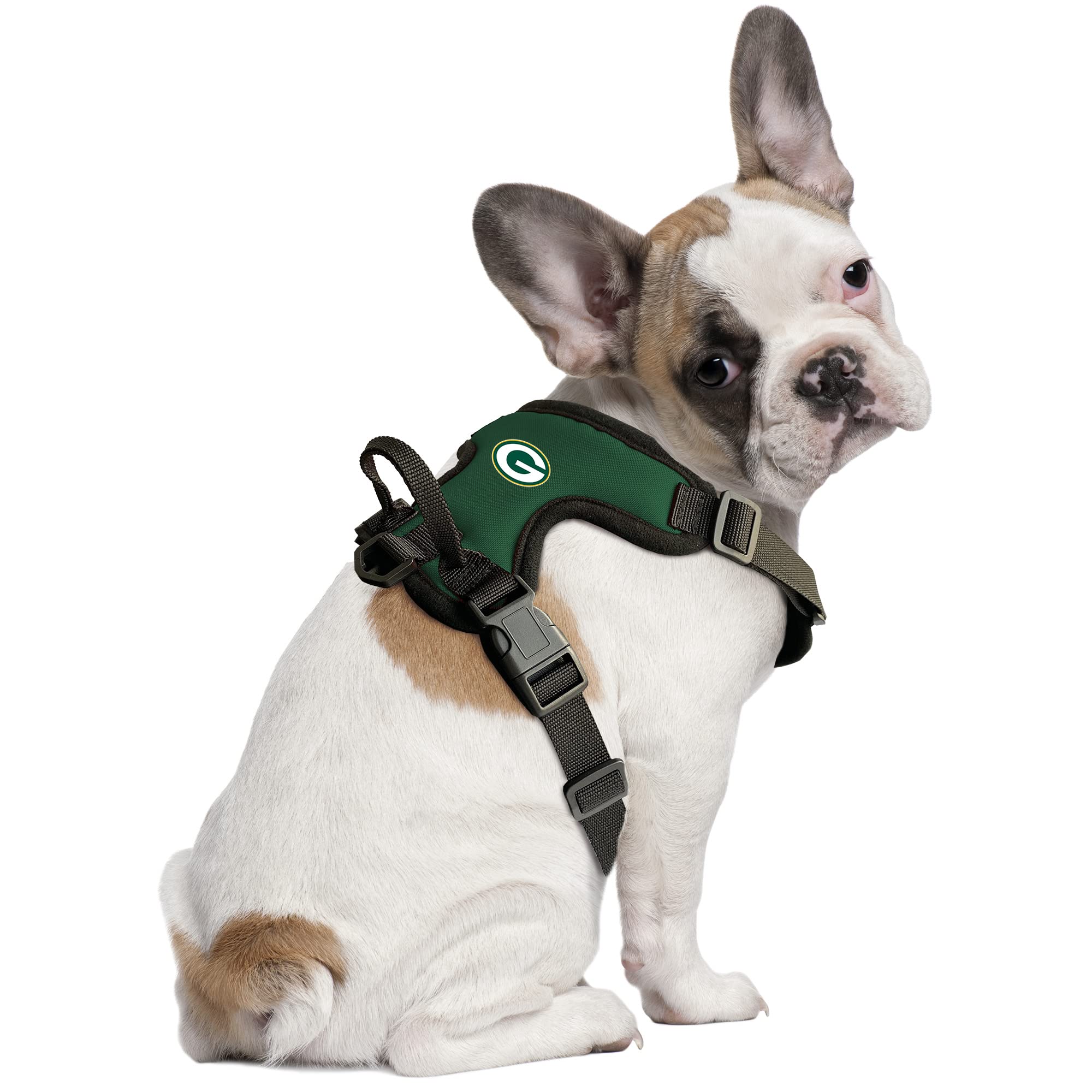 Littlearth Unisex-Adult NFL Green Bay Packers Front Clip Pet Harness, Team Color, X-Large