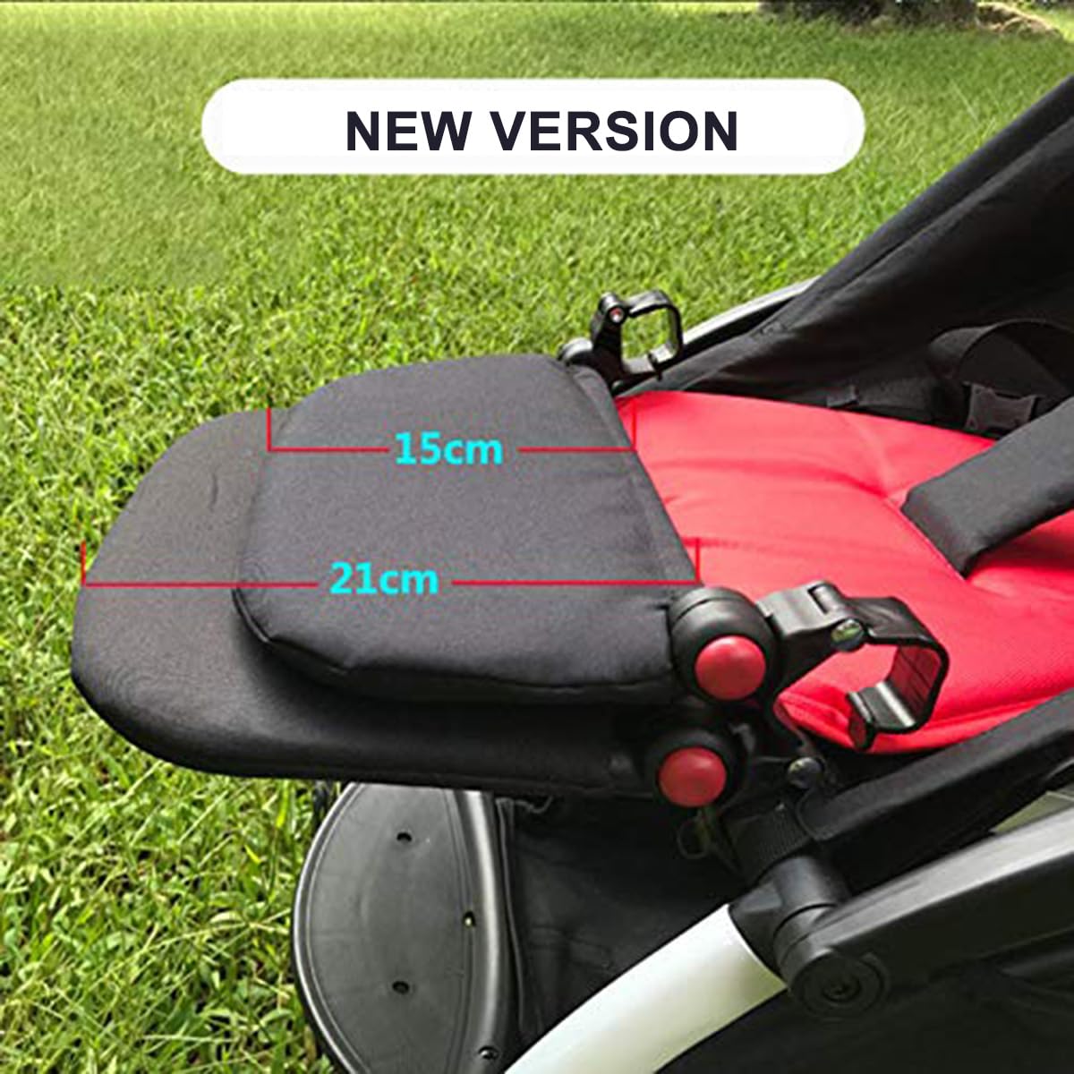 Repose-Jambes Position inclinée et Coussin Moelleux pour Un Confort supplémentaire dans la Poussette compatible avec Poussette YOYO2/ YOYO+