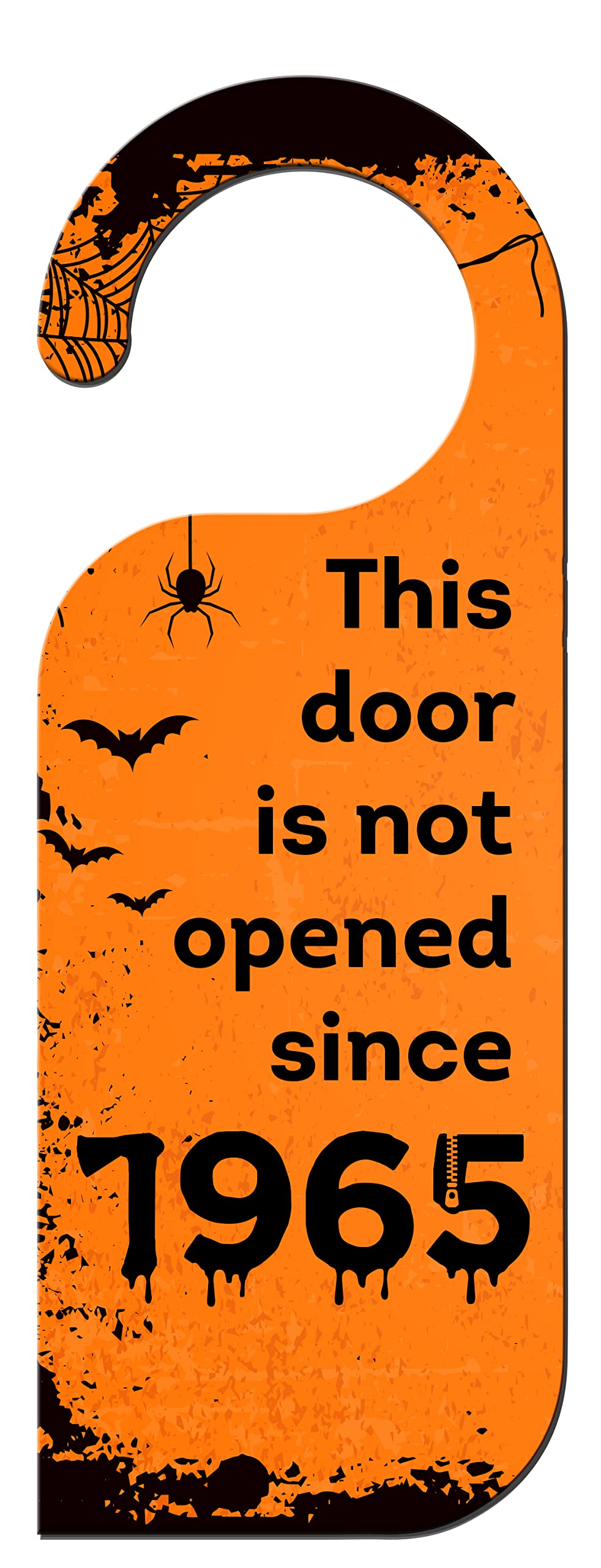 ASHVAH This door is not Opend Since 1965 Door Hanger/DND Sign, Do not Disturb Door Knob Hanger/Door Tag for Bedroom, Couple, Studyroom, Home, Office, Meeting, Sleeping D-030