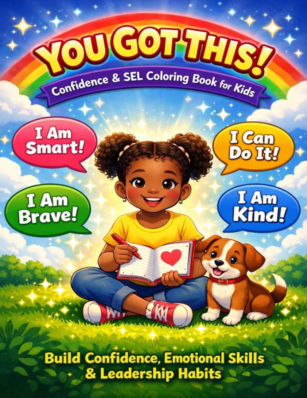 You Got This!: Confidence and SEL Coloring Book for Kids Ages 6–11: Build Confidence, Emotional Skills and Leadership Habits