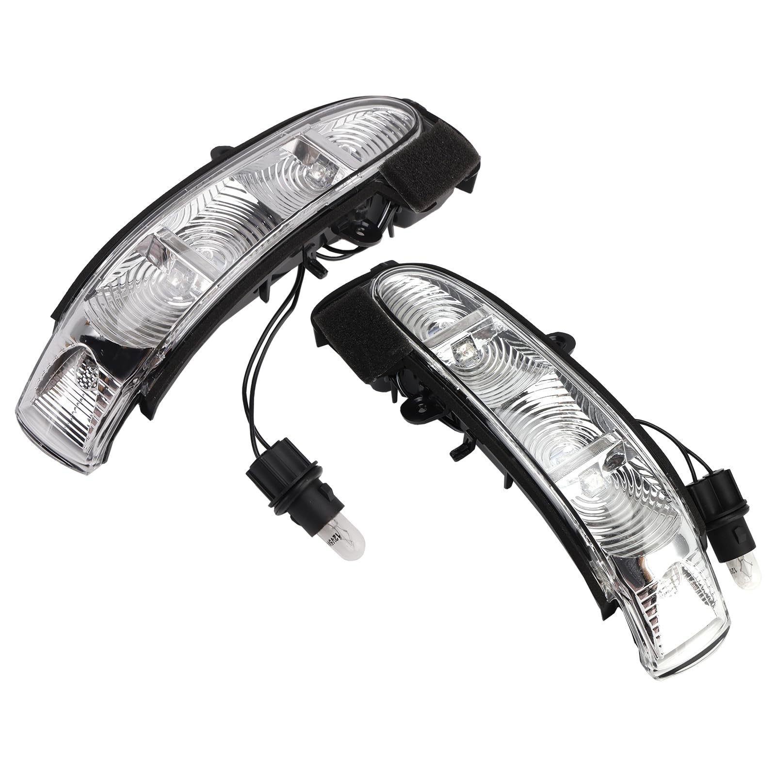 Topteng Pair Side Mirror Turn Signal Light A2038201321 A2038201421 fit für Mercedes-Benz E-Class W211 S211 2002-2006 Facelift, G-Class W463 Facelift