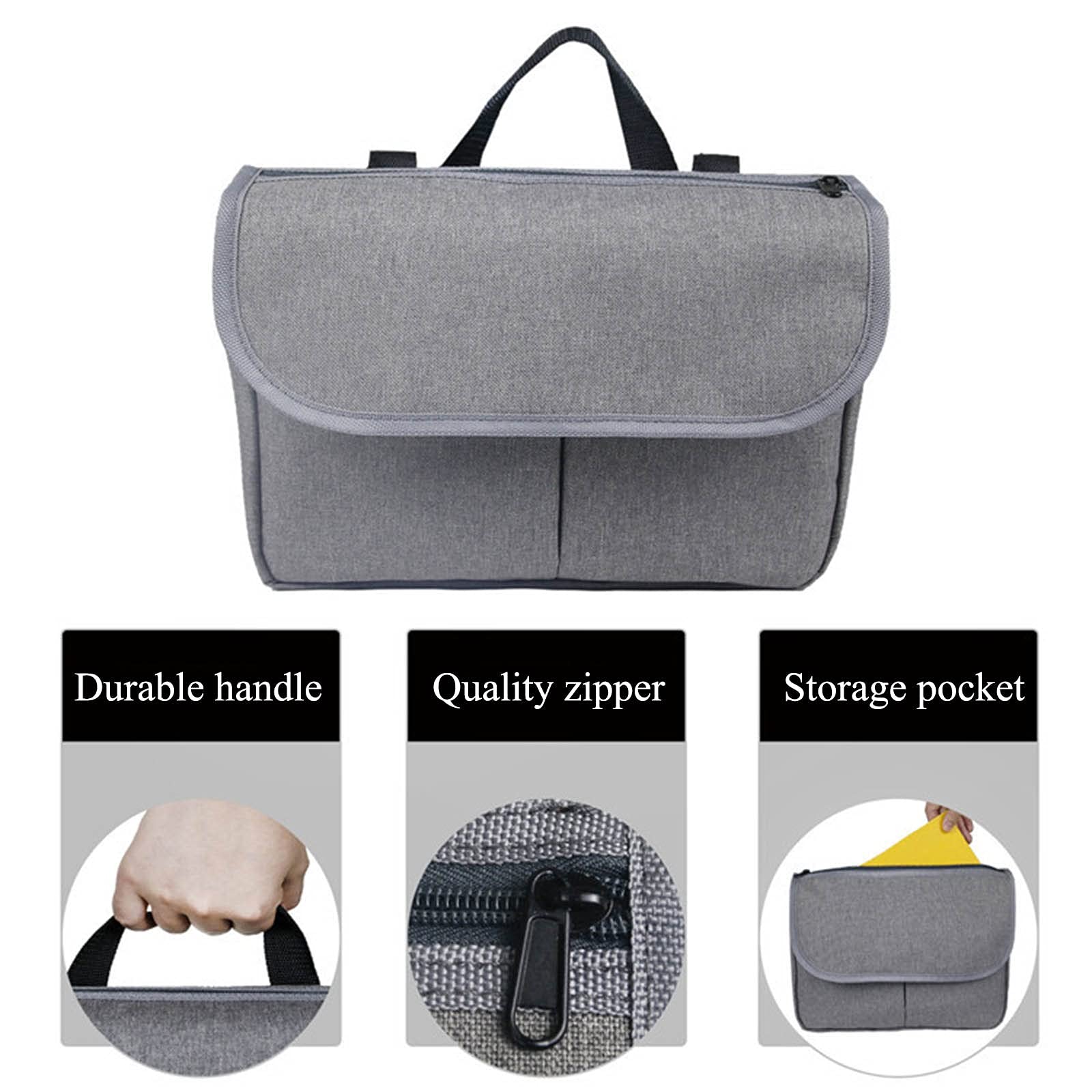 Bolsa para silla de ruedas, con funda para reposabrazos para silla de ruedas, accesorios para silla de ruedas y andador para movilidad, correas flexibles que permiten una fácil instalación
