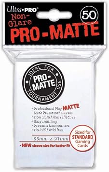 Ultra Pro Pro-Matte White Deck Protector