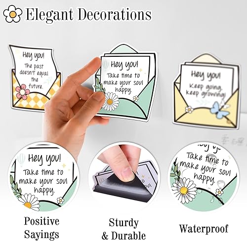 Miniatura 3 de 12 imanes de salud mental para nevera, bohemios, recordatorio diario, imanes para refrigerador, impermeables, positivas, afirmaciones de psicología,