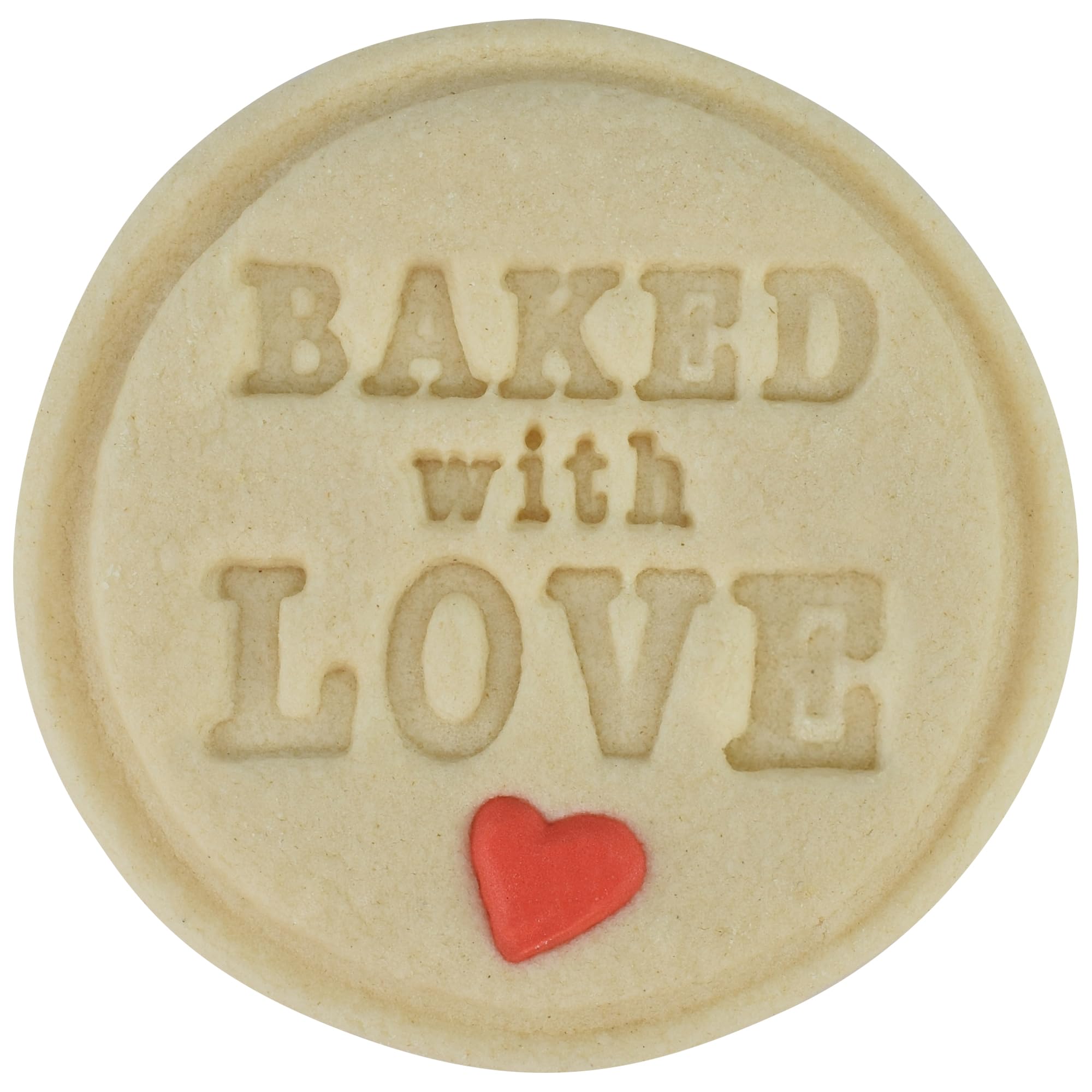 R&M International 0412 Baked with Love Pastry and Cookie Stempel, Blau, 6,3 cm