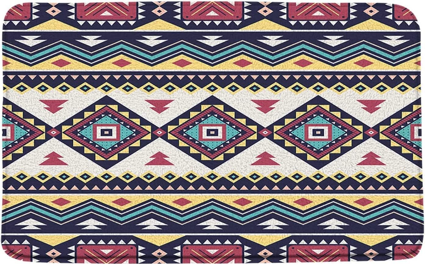 Floor Rug Doormat Mat Retro Southwestern Native