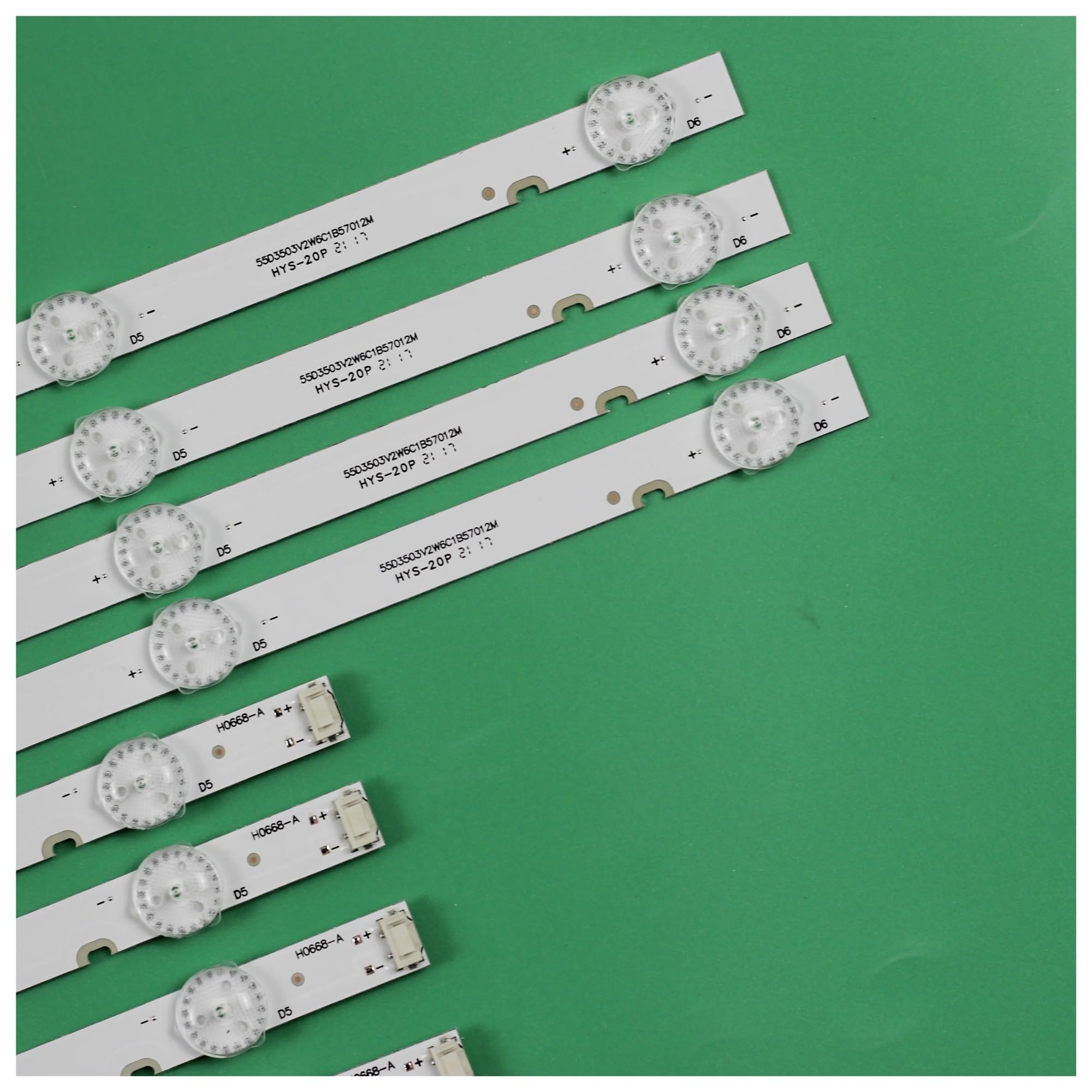 Tira de LED for TV de 55" 55UJ6200 55UJ6300 PTV55U21 RF-AZ550E30-0501A-12 RF-AZ550E30-0601B-12 SDL550WY LD0-910 55E388G