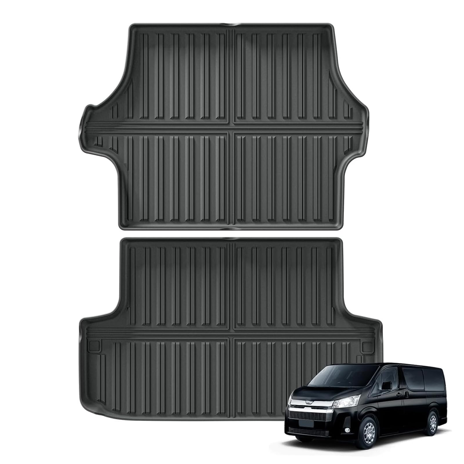 Amazon | LUCKEASY トヨタ ハイエース 200系 KDH200 専用 ラゲッジ