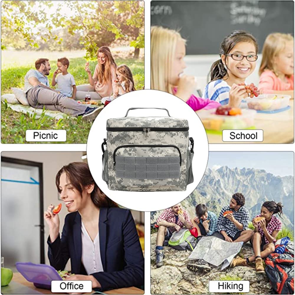 Borsa Termica Porta Pranzo 15L - Per Lavoro, Scuola O Picnic | Isolante, Robust&agrave; E Multitasche